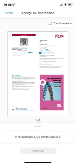 Visuel "Imprimez votre billet"